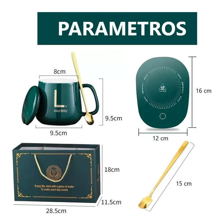 ThermaCup™ - Taza con calentador