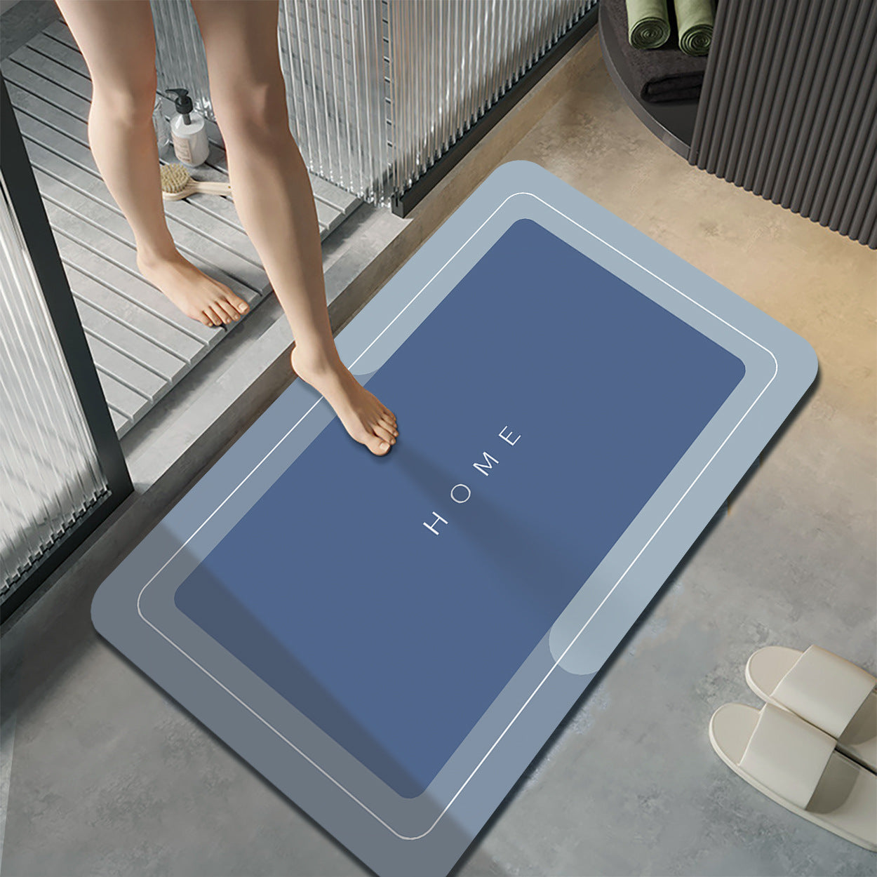 AquaStep™ - Alfombra inteligente para baño